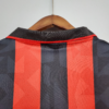 Maglia retrò AC Milan 1993-1994 con colletto anteriore