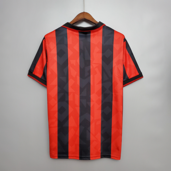 maglie retro AC Milan 1993-1994 motta con numero