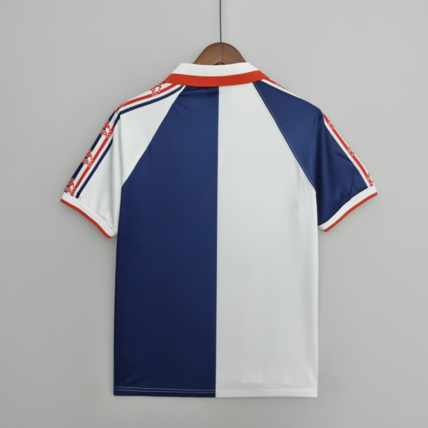 Maglia retro Athletic Bilbao 1995-1997 blu/bianco dorsale