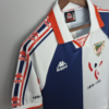 Italiano Español Maglia retro Athletic Bilbao 1995-1997 blu/bianco spalla
