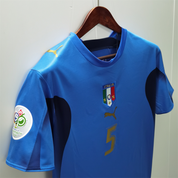 Maglia retro Italia Cannavaro 2006 spalla