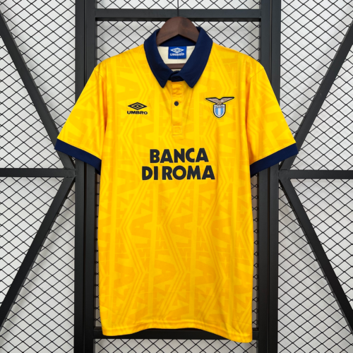 Maglia retrò gialla Lazio 1992–1994