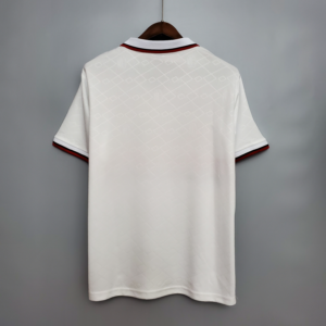 Maglia retrò bianca AC Milan 1993-1994 con numero