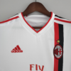 Maglia retrò bianca AC Milan 2011-2012 con colletto