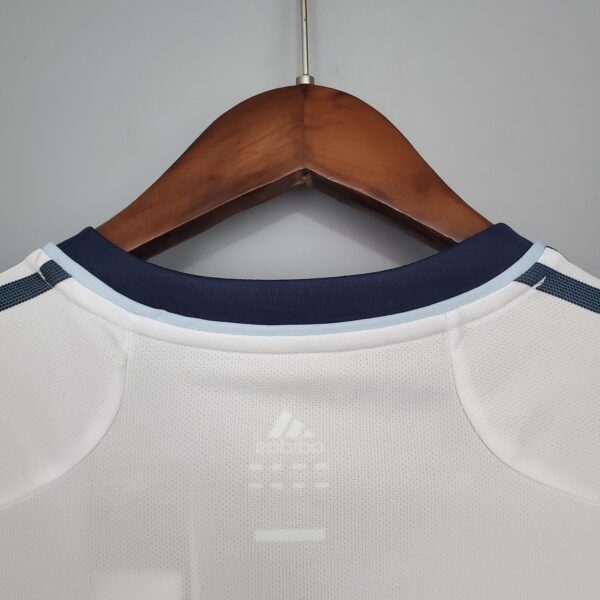 Maglia retrò bianca Chelsea 2012-2013 collo anteriore