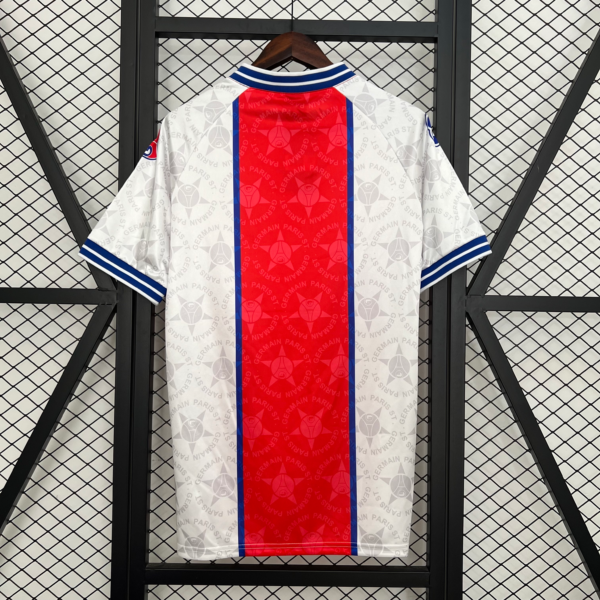 Maglia retrò bianca Paris Saint Germain 1994-1995 dorso