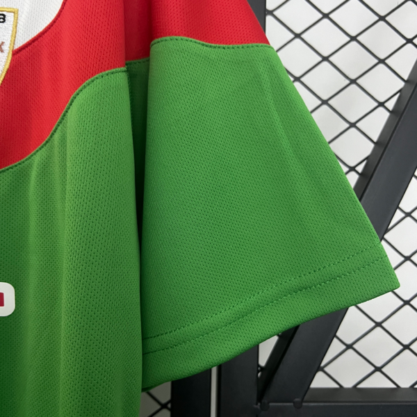 Maglia retro verde Athletic Bilbao 2011-2012 manica