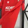 Maglia rossa CA Osasuna 2025-2026 laterale
