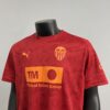 Maglia rossa Valencia CF 2025-2026 collo