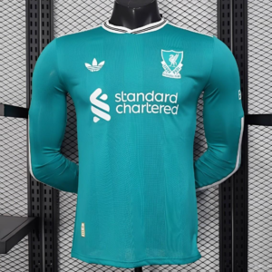 Maglia verde Liverpool manica lunga 2025-2026