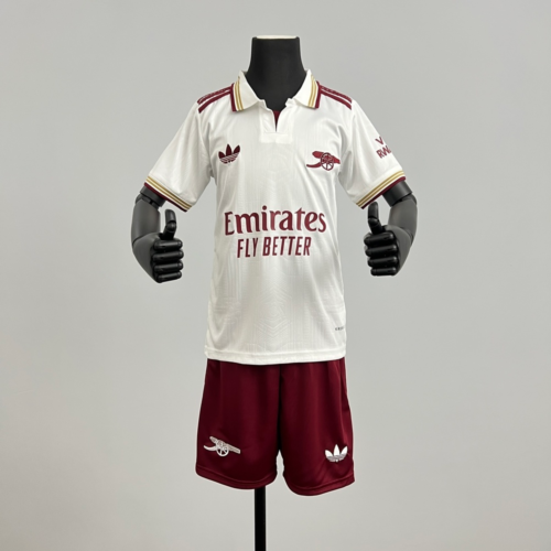 Completo bambino Arsenal bianco 2025-2026