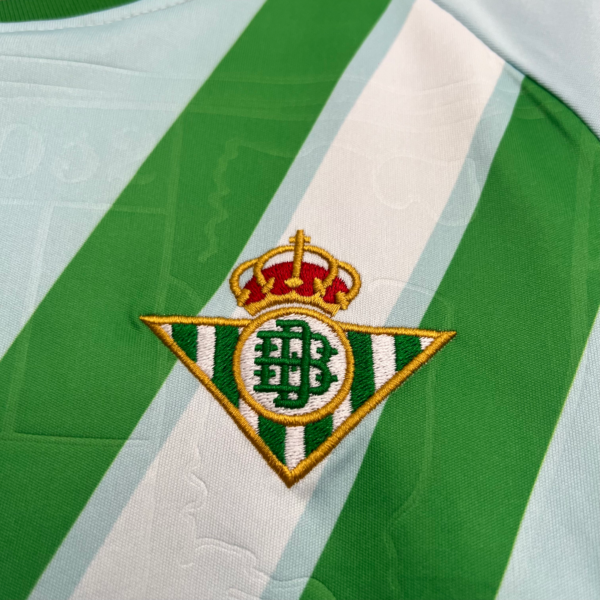 Completo bambino Real Betis celeste 2025-2026 stemma