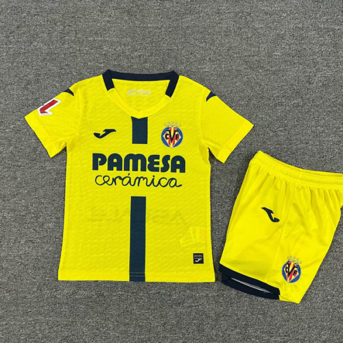 Completo bambino Villarreal giallo 2025-2026