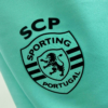 Completo bambino turchese Sporting Lisbona 2025-2026 stemma