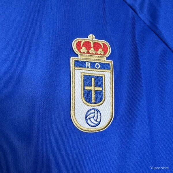 Maglia Retro Real Oviedo 1990-1991 Nenad stemma