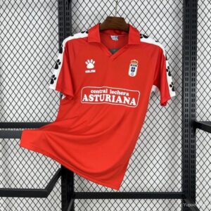 Maglia Retro Real Oviedo 1990-1991 Rossa