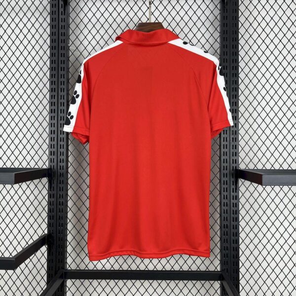 Maglia Retro Real Oviedo 1990-1991 Rossa dorsale