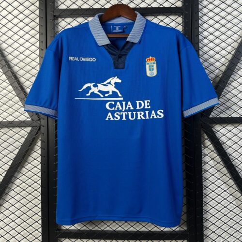 Maglia Retro Real Oviedo 1996-1997 Blu