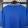 Maglia Retro Real Oviedo 1996-1997 Blu collo anteriore