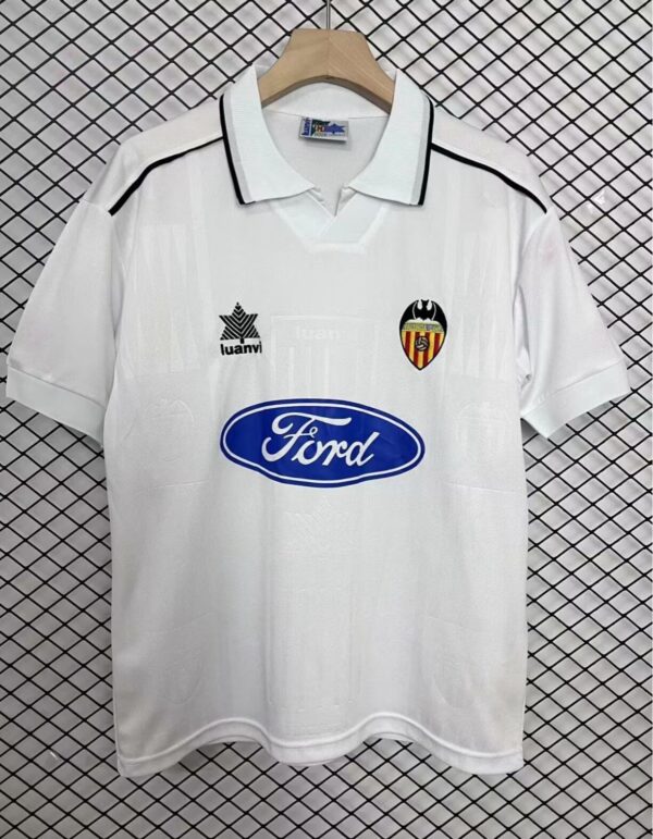 Maglia Retro Valencia 1999-2000 Bianca