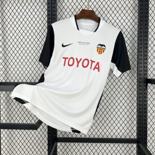 Maglia Retro Valencia CF 2003-2004 Bianca
