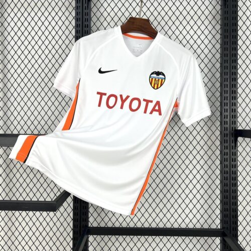 Maglia Retro Valencia CF 2006-2007 Bianca