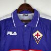 Maglia retrò Fiorentina 1998-1999 Viola Manica Lunga collo