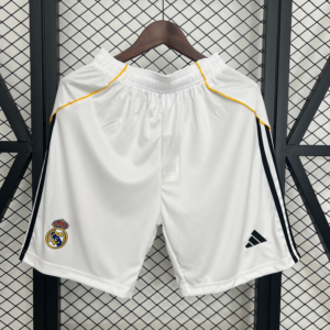 Pantaloncini bianchi Real Madrid 2025-2026