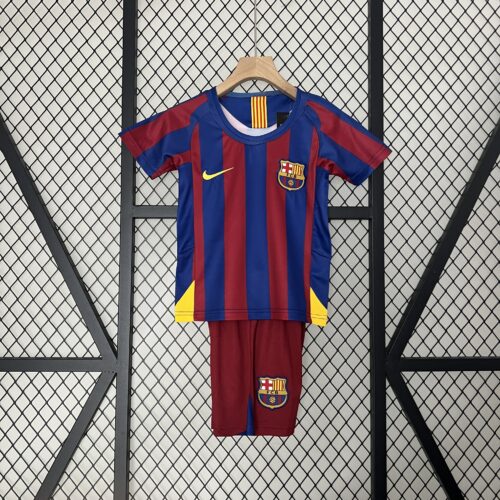 Completo retro bambino FC Barcelona 2005-2006