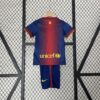 Completo retro bambino FC Barcelona 2012-2013 con numero