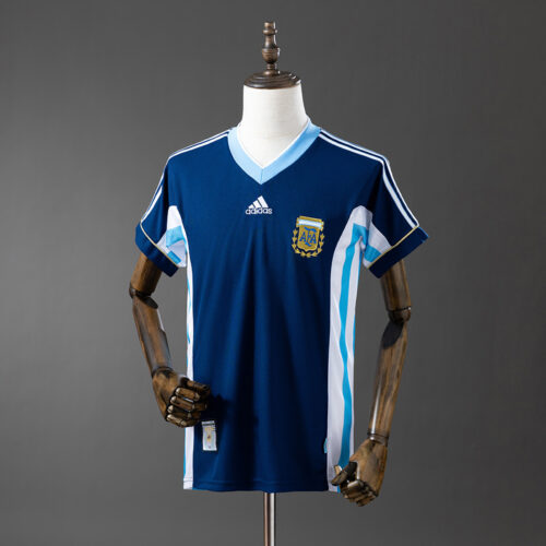 Maglia Retro Argentina 1998 blu