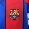 Completo retro bambino FC Barcelona 1995-1997 stemma