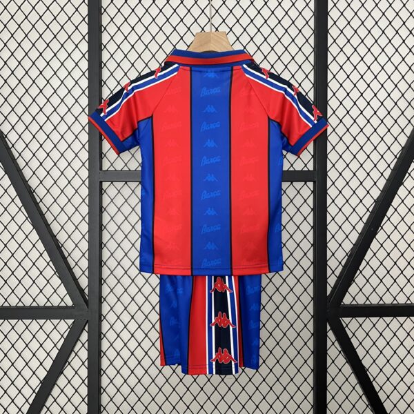 Completo retro bambino FC Barcelona 1995-1997 con numero