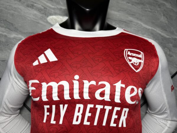 Maglia Arsenal manica lunga 2025-2026 collo