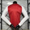 Maglia Arsenal manica lunga 2025-2026 con numero
