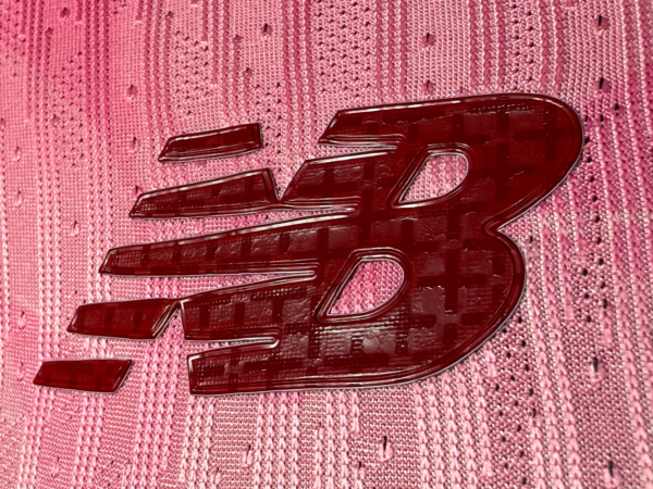Maglia Bayer Leverkusen bianco/rosa 2025-2026 logo