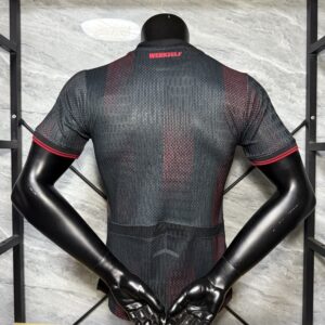 Maglia Bayer Leverkusen nera 2025-2026 dorso