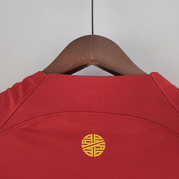 Maglia Portogallo Qatar 2022 scollo anteriore