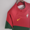 Maglia Portogallo Qatar 2022 spalla