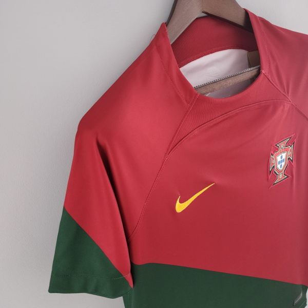 Maglia Portogallo Qatar 2022 spalla