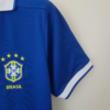 Maglia Retro Brasile 1997 Blu manica