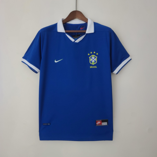 Maglia Retro Brasile 1997 Blu