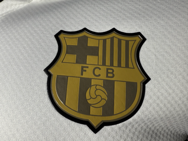 Maglietta Yamal 304 FC Barcelona bianca 2025-2026 stemma