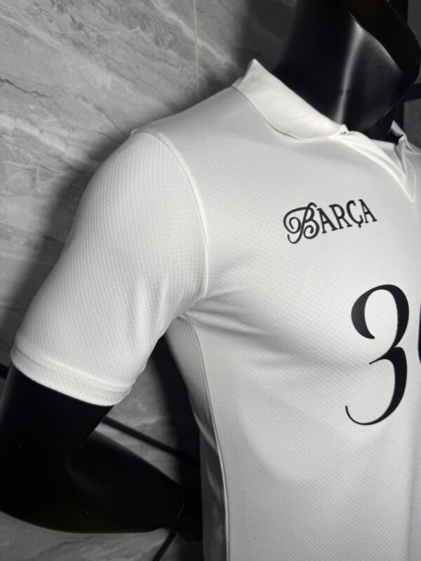 Maglietta Yamal 304 FC Barcelona bianca 2025-2026 manica