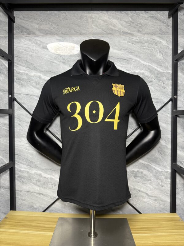 Maglietta Yamal 304 FC Barcelona nera 2025-2026