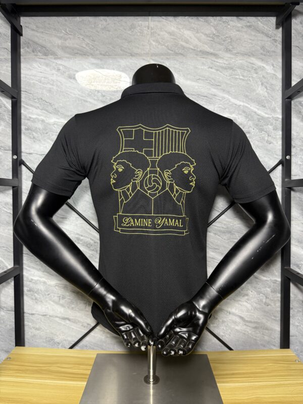 Maglietta Yamal 304 FC Barcelona nera 2025-2026 con numero