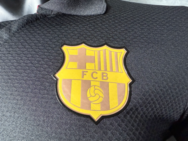Maglietta Yamal 304 FC Barcelona nera 2025-2026 stemma