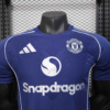 Maglia blu Manchester United 2025-2026 collo