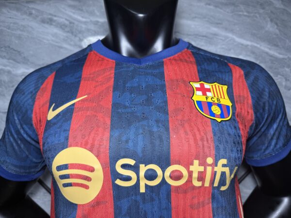 Maglia blaugrana FC Barcelona 2025-2026 collo