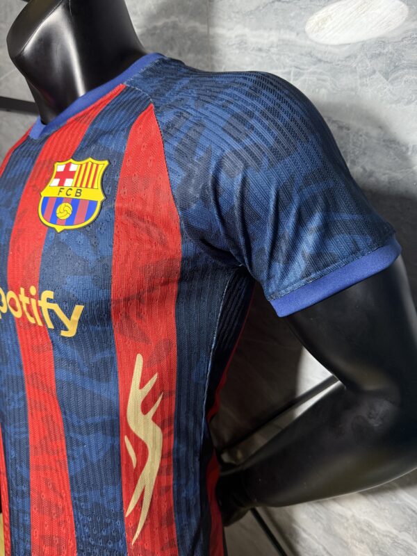 Maglia blaugrana FC Barcelona 2025-2026 manica